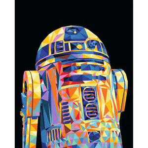 Painting - r2d2 / star wars creart Ravensburger image-0