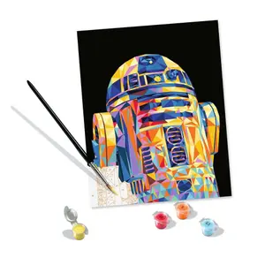 Painting - r2d2 / star wars creart Ravensburger image-2
