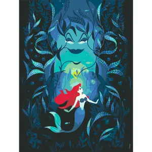 Painting - ariel et ursula disney princess creart Ravensburger image-2