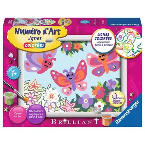Painting -Art number - Happy butterflies creart Ravensburger image-3