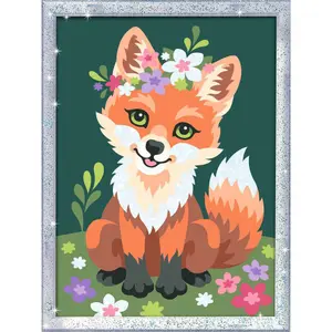 Painting - art number - renard fleuri creart Ravensburger image-1
