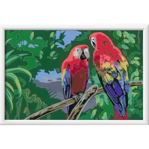 Painting - art number - colorful parrots creart Ravensburger image-1