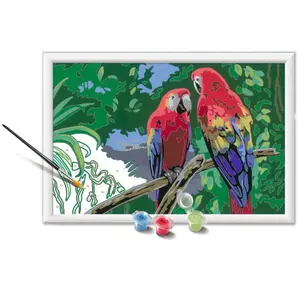 Painting - art number - colorful parrots creart Ravensburger image-0