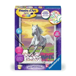 Painting - art number - horse in the meadow creart Ravensburger image-3
