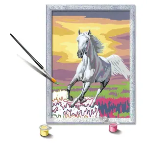 Painting - art number - horse in the meadow creart Ravensburger image-0