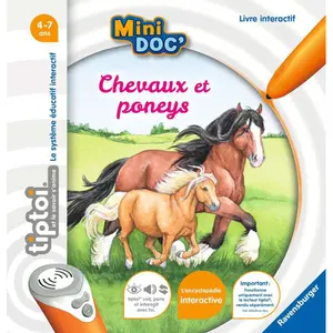 Book mini doc' - horses and ponies Ravensburger tiptoi image-0
