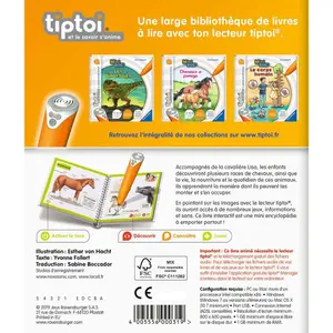 Book mini doc' - horses and ponies Ravensburger tiptoi image-1