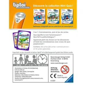 Mini quiz - dinosaurs Ravensburger tiptoi® image-1