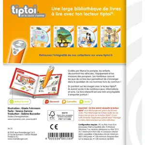 Book mini doc' - firemen Ravensburger tiptoi® image-1