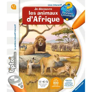 Book I discover the animals of Africa Ravensburger tiptoi® image-0