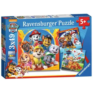 3 puzzles 49 pieces ready to rescue / pat'patrol Ravensburger image-0