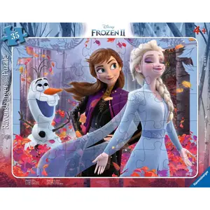 30 pieces puzzle frame the magic of nature / disney the snow queen 2 Ravensburger image-0