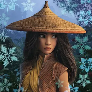 3 puzzles 49 pieces raya, the brave warrior / disney raya and the last dragon Ravensburger image-3