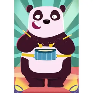 Mix &amp; match 3x24 pieces funny animals puzzles Ravensburger image-1