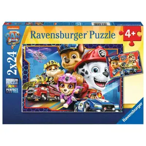 2 puzzles 24 pieces always ready ! / pat'patrouille, le film Ravensburger image-1