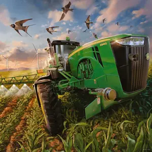 Seasons 3x49-piece puzzle Ravensburger John Deere image-0
