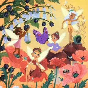 3x49 pieces unicorn, dragon and fairy puzzle Ravensburger image-1