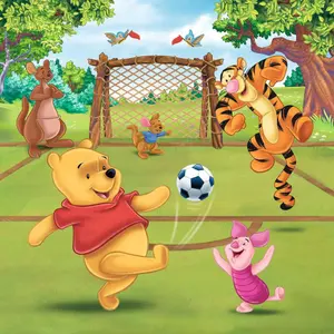 3 puzzles 49 pieces field day / disney winnie the pooh Ravensburger image-4