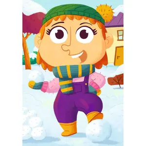 3 puzzles 24 pieces mix &amp; match clothing Ravensburger image-2