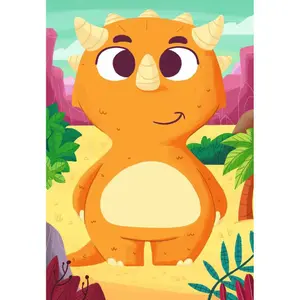 3 puzzles 24 pieces Cute Mix & Match Dinosaurs Ravensburger image-2