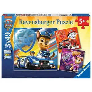 3 puzzles 49 pieces chase, marcus and stella / pat'patrouille, le film Ravensburger image-3