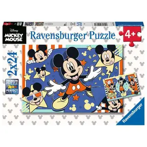 2 puzzles 24 pieces friendship between ponies / my little pony Ravensburger image-0