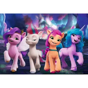 2 puzzles 24 pieces friendship between ponies / my little pony Ravensburger image-3