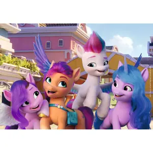 2 puzzles 24 pieces friendship between ponies / my little pony Ravensburger image-4