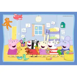 2 puzzles 12 pieces the adventures of peppa pig Ravensburger image-3