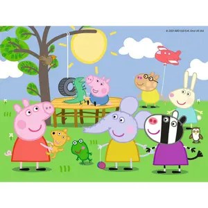 Set of 12 cubes of peppa pig puzzle pieces Ravensburger image-4