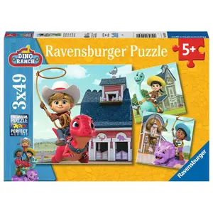 3x49 pieces jon, min and miguel puzzle Ravensburger image-0