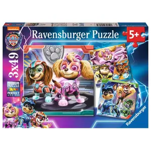 3x49 pieces pat'patrol force puzzle Ravensburger Paw Patrol film 2 image-0