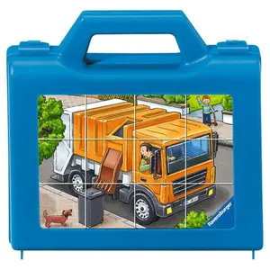 12 cubes puzzle my vehicles Ravensburger image-0
