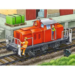 12 cubes puzzle my vehicles Ravensburger image-1