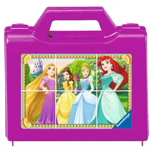 Puzzle 6 cubes disney princesses Ravensburger image-0