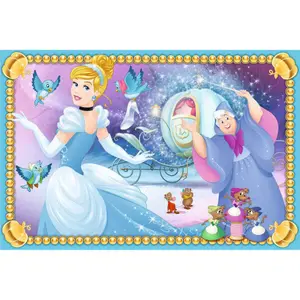Puzzle 6 cubes disney princesses Ravensburger image-2
