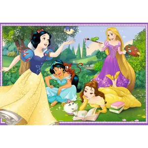 2 puzzles 12 pieces in the world of princesses disney Ravensburger image-3