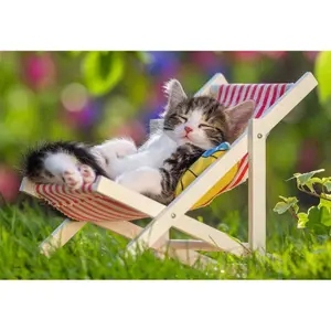 2 puzzles 24 pieces kittens at rest Ravensburger image-3