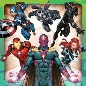 3 puzzles 49 pieces the mighty avengers / marvel Ravensburger image-2