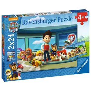2 puzzles 24 pieces of effective muzzles / patrol Ravensburger image-0