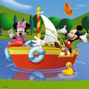 3 puzzles 49 pieces everyone loves mickey / disney Ravensburger image-3