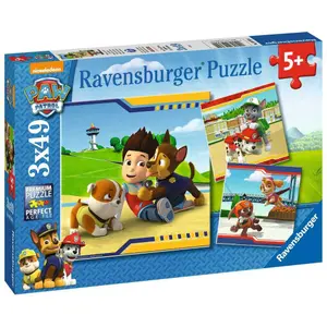 3 puzzles 49 pieces furry hero / patrol Ravensburger image-1