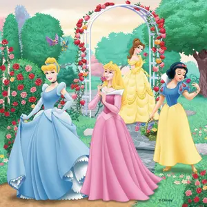 3 puzzles 49 pieces princess dreams / disney princesses Ravensburger image-1