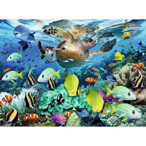 150 pieces puzzle xxl the underwater paradise Ravensburger image-1