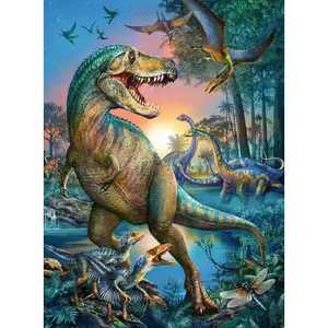 150 pieces puzzle xxl the giant dinosaur Ravensburger image-1