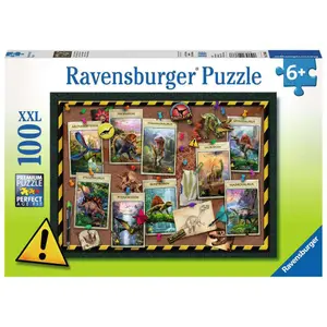 100 piece jigsaw puzzle xxl dinosaur collection Ravensburger image-0