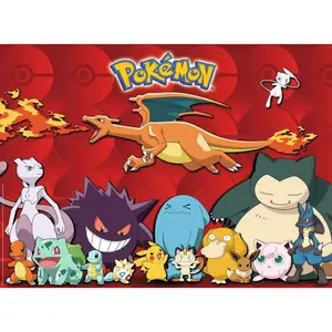 Puzzle of 100 pieces xxl my favorite pokémon Ravensburger image-1