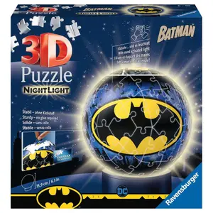 72 pieces 3d puzzle ball illuminated - batman Ravensburger image-0