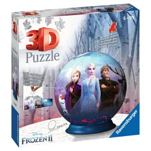 Puzzle 72 pieces 3d ball - disney the snow queen 2 Ravensburger image-0