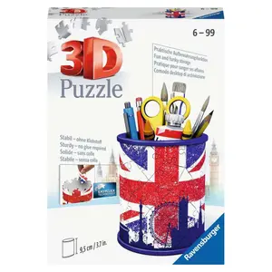 Puzzle 3d pencil pot Ravensburger Union Jack image-0